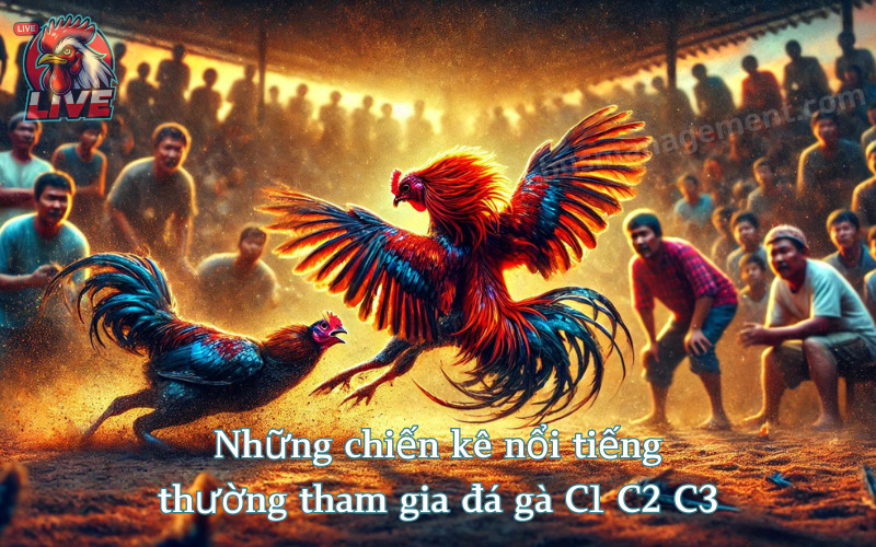 Những chiến kê nổi tiếng nào thường tham gia đá gà C1 C2 C3?